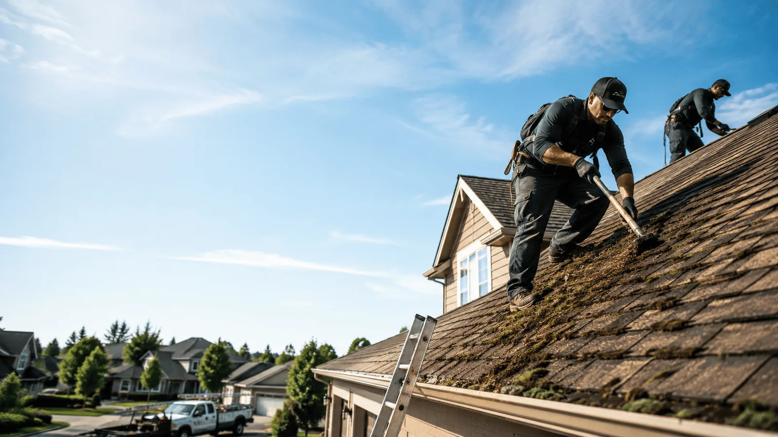 Roof Moss Removal in Rogers, TX near me